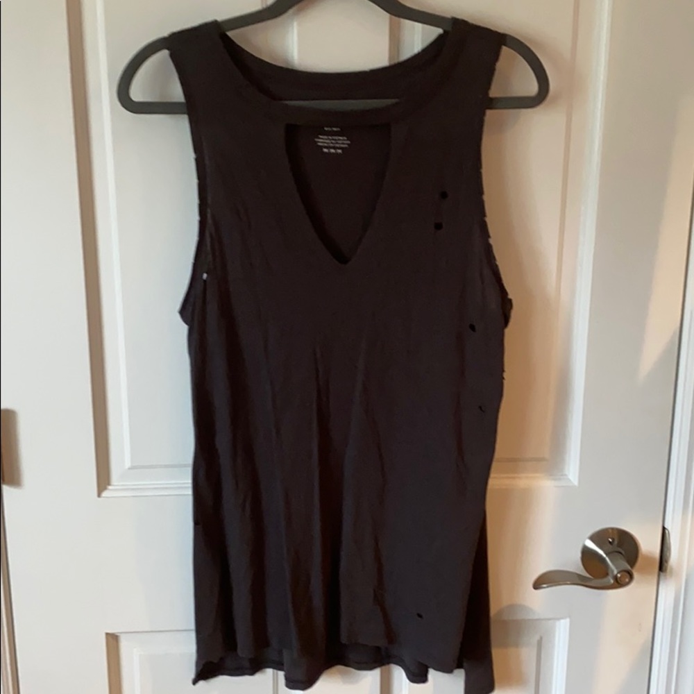 American Eagle Grey Tank Top
